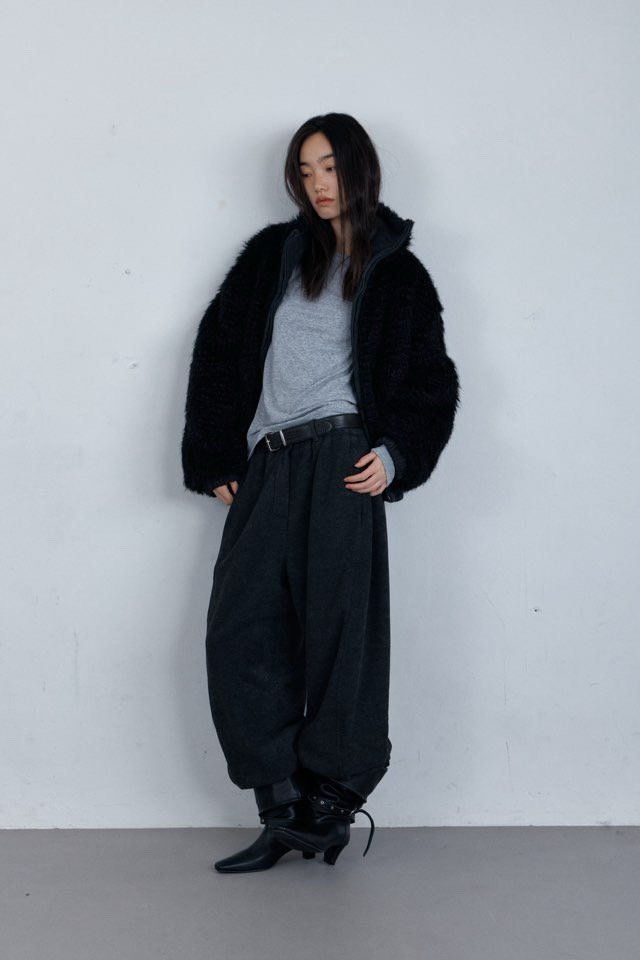 Better - Korean Women Fashion - #womensfashion - Log Fleece Pants - 12