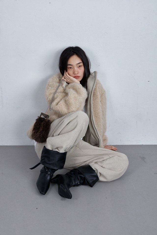 Better - Korean Women Fashion - #womensfashion - Log Fleece Pants - 6