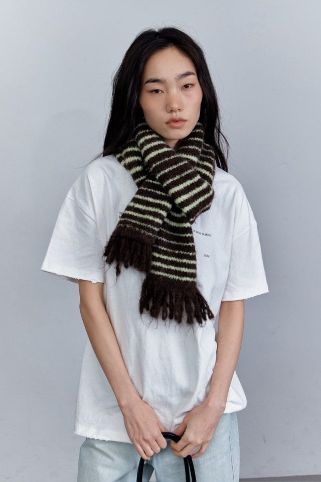 Better - Korean Women Fashion - #womensfashion - Stripe Muffler - 5