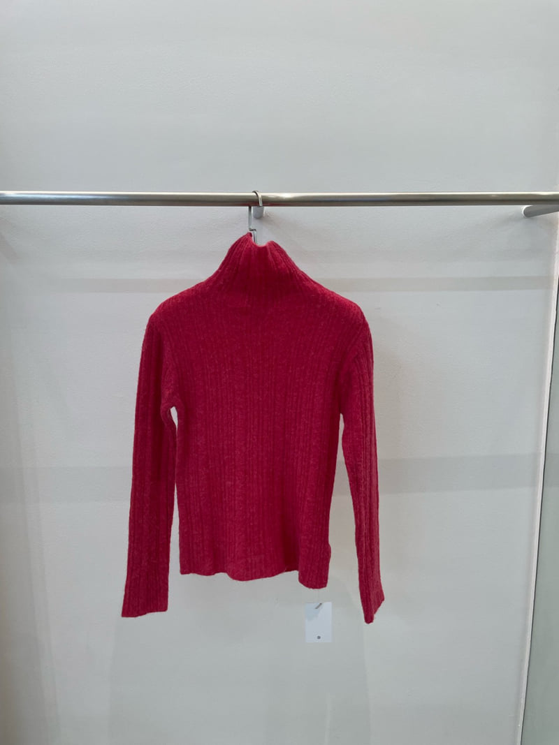 Better - Korean Women Fashion - #momslook - Unbalanced Ribbed Knit - 4