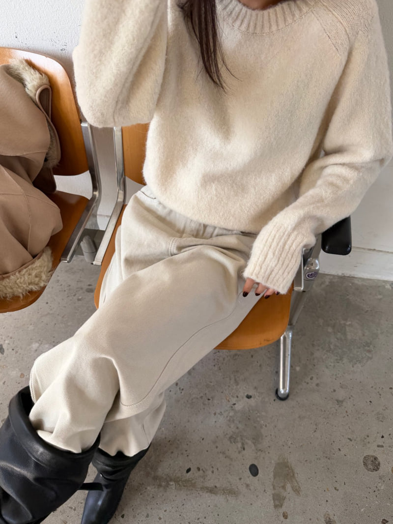 Better - Korean Women Fashion - #womensfashion - Tail Brushed Pants - 6