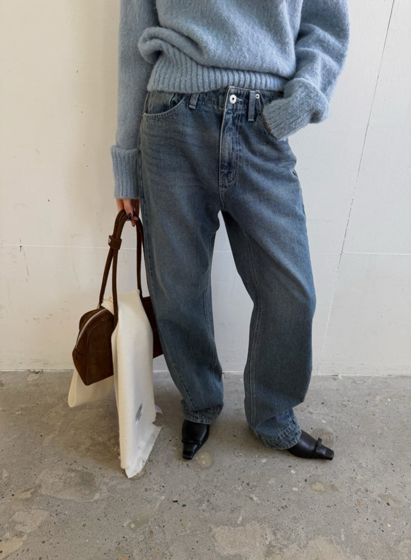 Better - Korean Women Fashion - #womensfashion - Back Denim Pants - 9