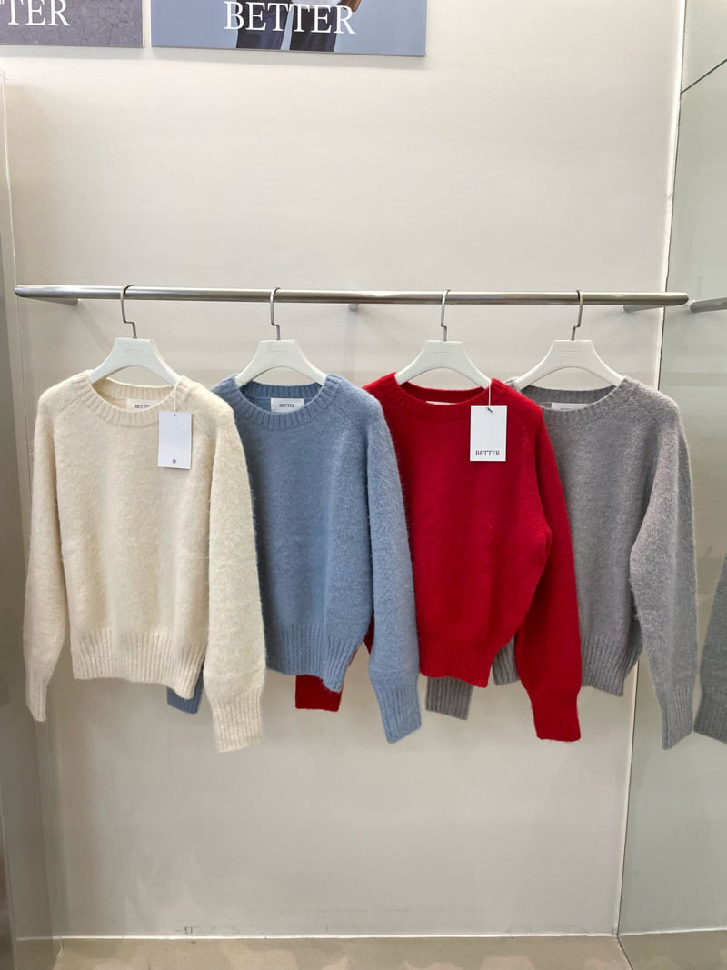 Better - Korean Women Fashion - #womensfashion - Wool Round Knit
