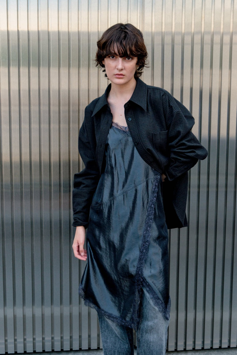 Better - Korean Women Fashion - #momslook - Dice Check Shirt - 4