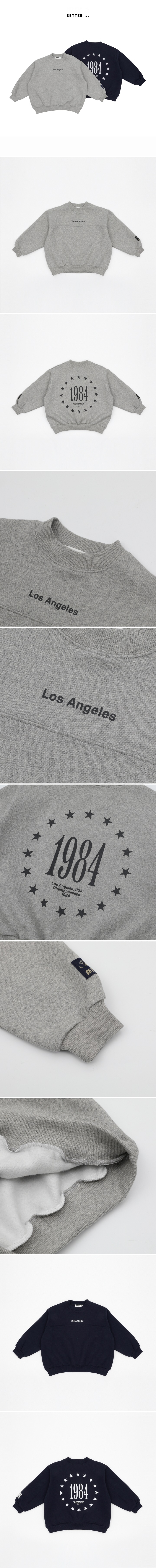 Better j - Korean Children Fashion - #Kfashion4kids - 1984 Sweatshirt (Adult) - 2