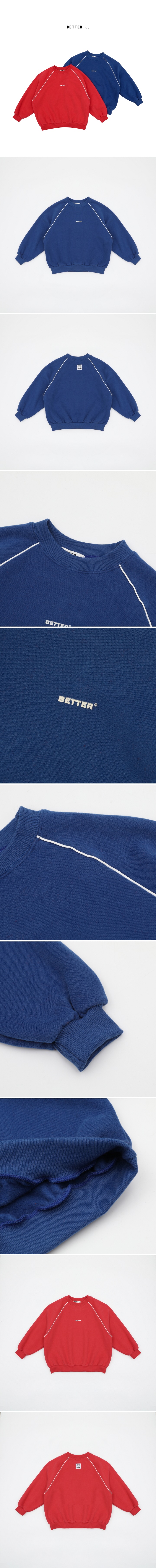 Better j - Korean Children Fashion - #childofig - Line Up Sweatshirt - 2