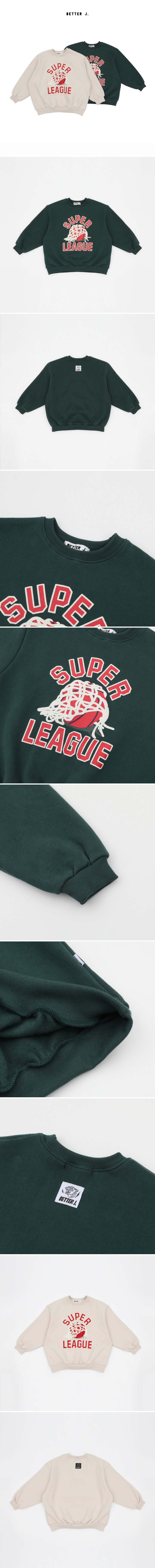 Better j - Korean Children Fashion - #kidsshorts - League Sweatshirt (Adult) - 2