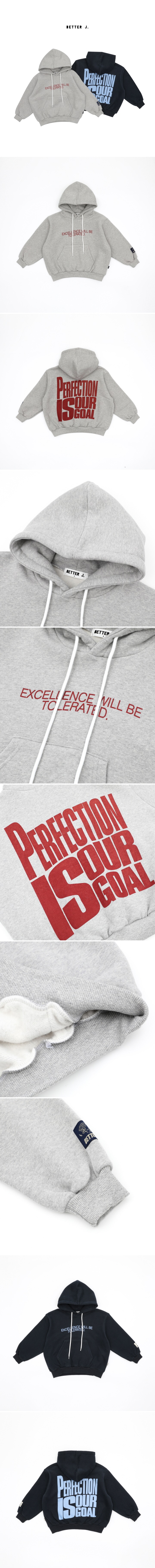 Better j - Korean Children Fashion - #kidsstore - Perfection Hood Sweatshirt (Adult) - 2