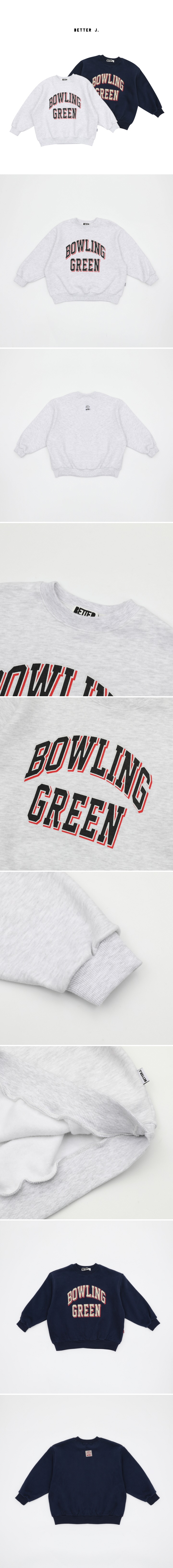 Better j - Korean Children Fashion - #kidzfashiontrend - Bowling Sweatshirt - 2