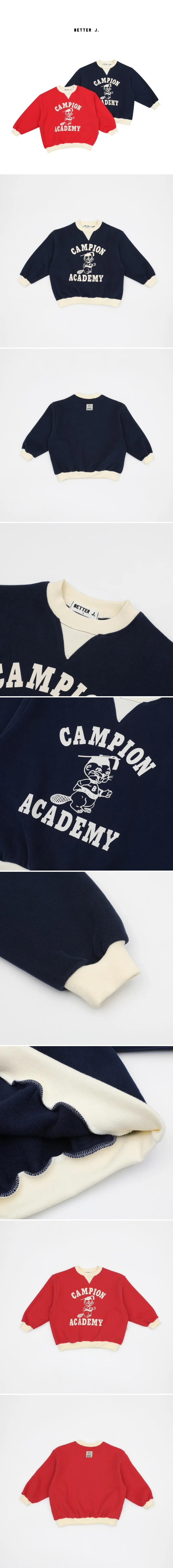 Better j - Korean Children Fashion - #magicofchildhood - Champion Sweatshirt - 2