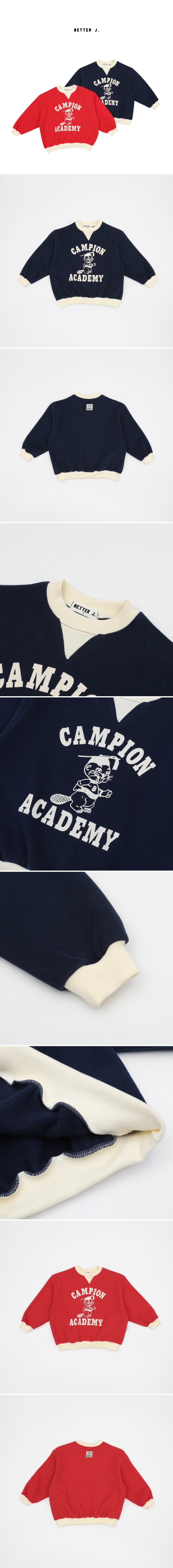 Better j - Korean Children Fashion - #prettylittlegirls - Champion Sweatshirt (Adult) - 2