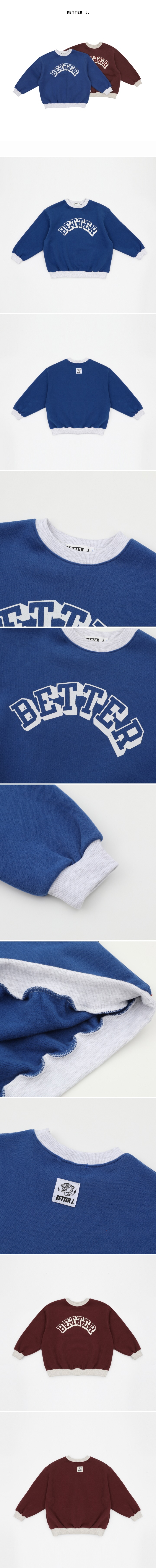 Better j - Korean Children Fashion - #stylishchildhood - Better Sweatshirt (Adult) - 2
