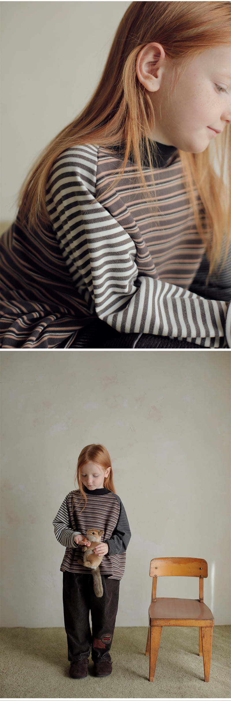 Bien A Bien - Korean Children Fashion - #Kfashion4kids - Cannen Stripe Tee - 3