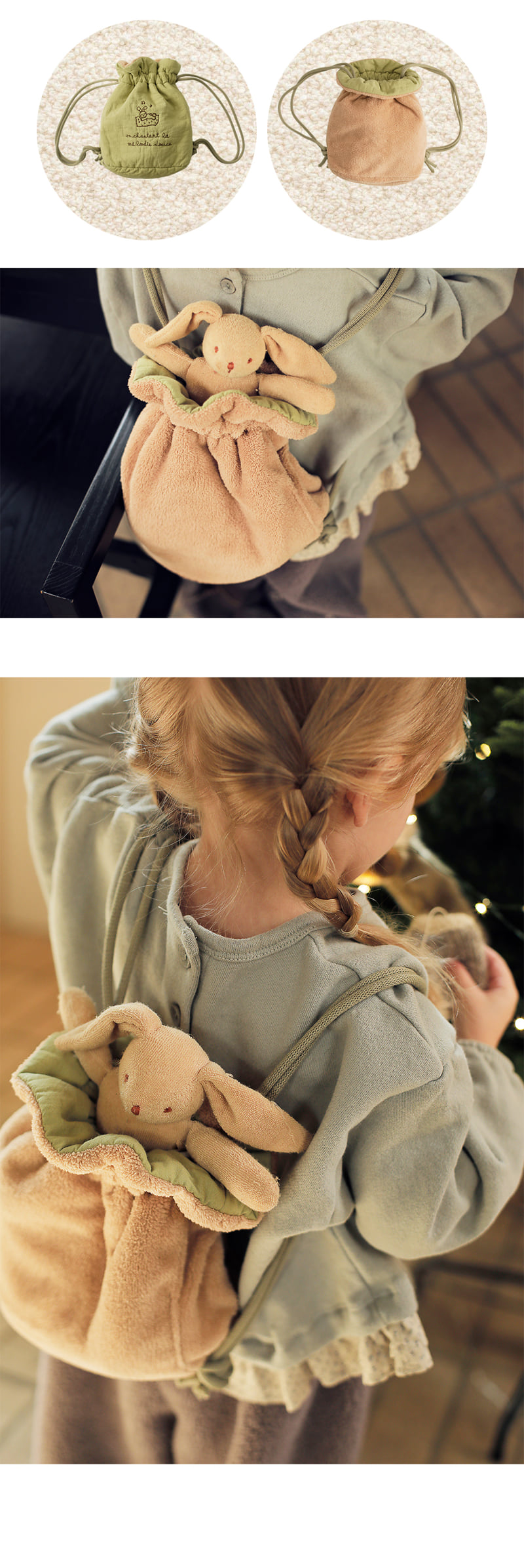 Bien A Bien - Korean Children Fashion - #discoveringself - Longfang Bonding Backpack - 3