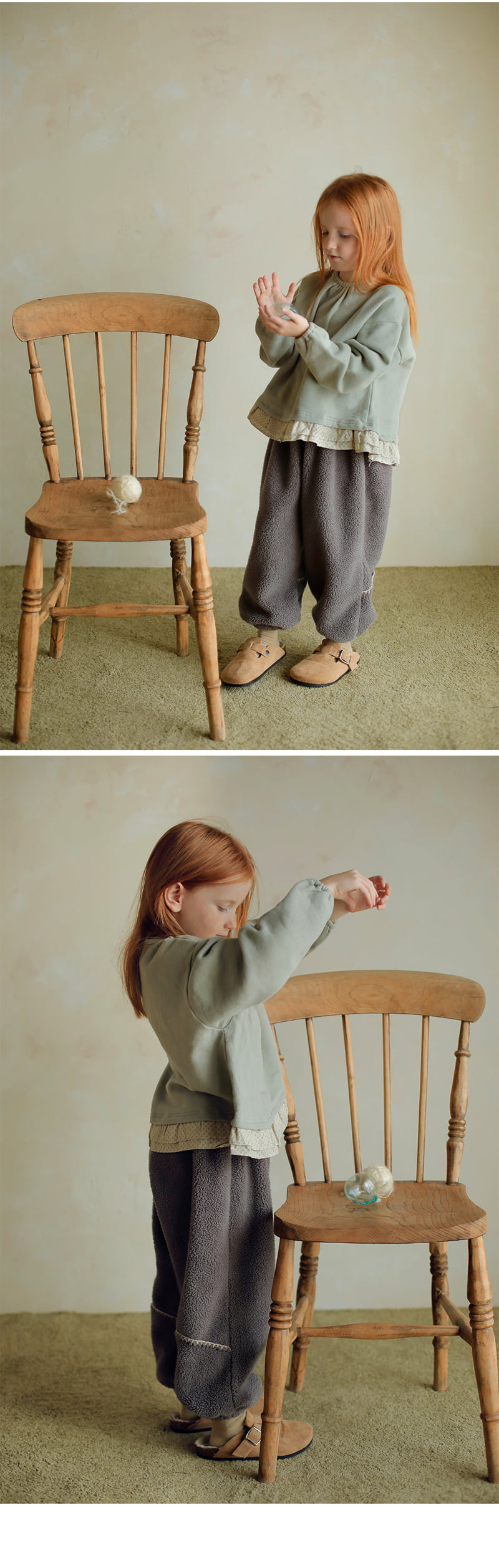 Bien A Bien - Korean Children Fashion - #fashionkids - Blend Pants - 5