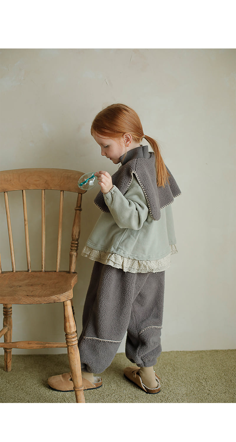 Bien A Bien - Korean Children Fashion - #kidzfashiontrend - Verona Frill Sweatshirt - 7