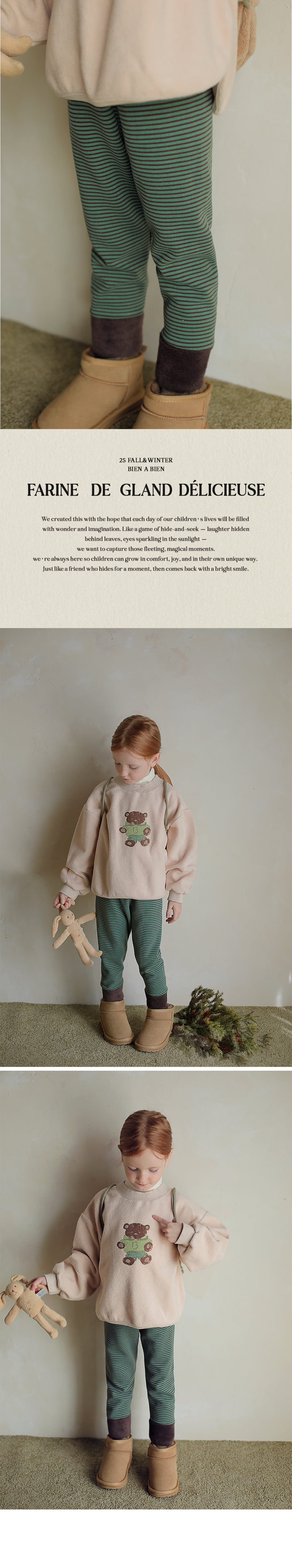 Bien A Bien - Korean Children Fashion - #littlefashionista - Tubella Leggings - 2