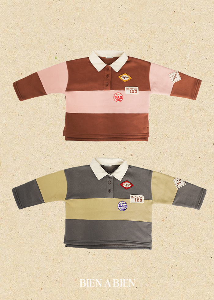 Bien A Bien - Korean Children Fashion - #prettylittlegirls - Brion Collar Tee