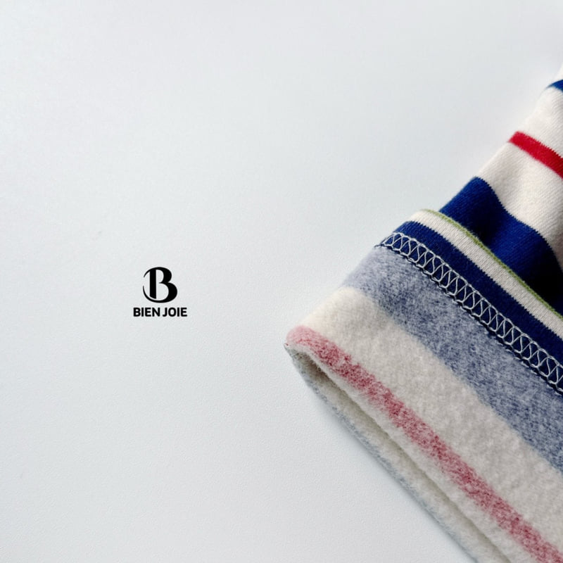Bien Joie - Korean Children Fashion - #childofig - Burning Stripe Tee - 5