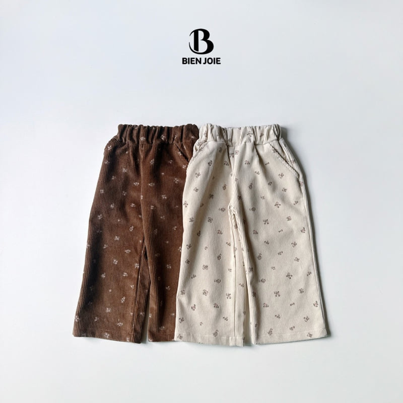 Bien Joie - Korean Children Fashion - #designkidswear - Bouquet Corduroy Pants