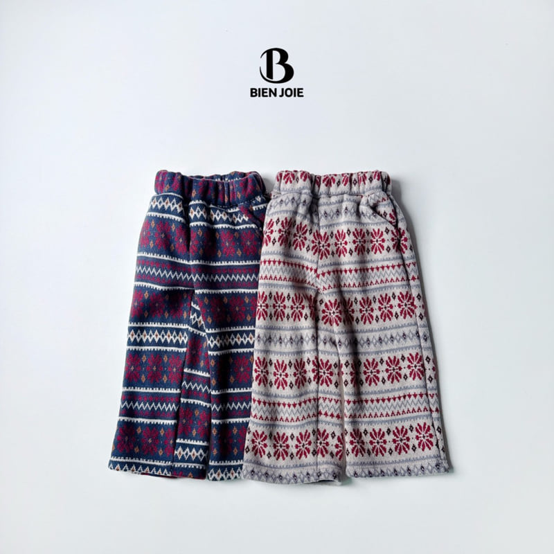 Bien Joie - Korean Children Fashion - #designkidswear - Snowflake Pants