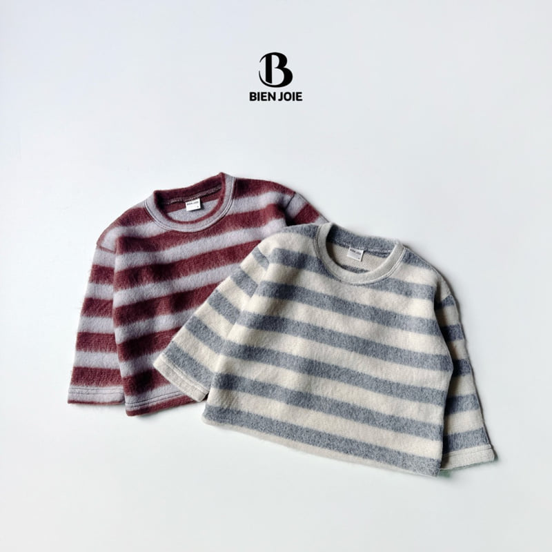 Bien Joie - Korean Children Fashion - #fashionkids - Lucy Stripe Tee