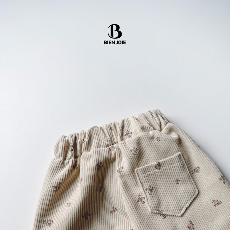 Bien Joie - Korean Children Fashion - #fashionkids - Bouquet Corduroy Pants - 4
