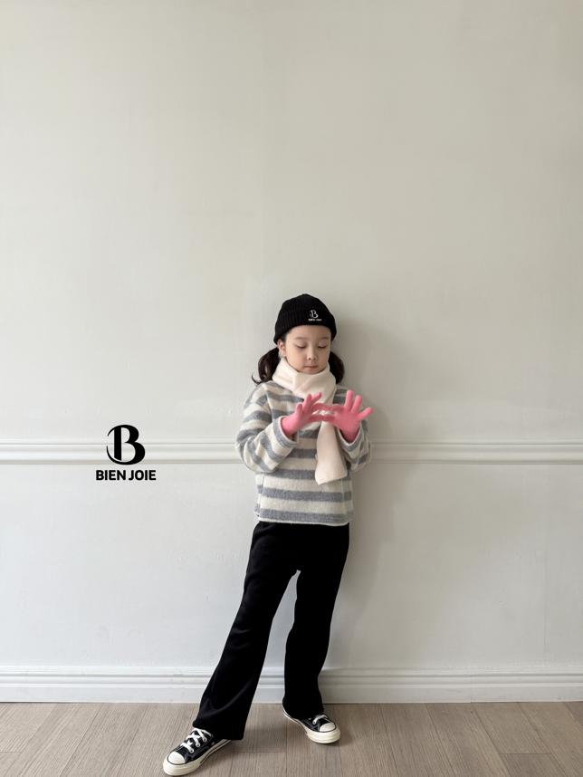 Bien Joie - Korean Children Fashion - #kidsstore - Lucy Stripe Tee - 3