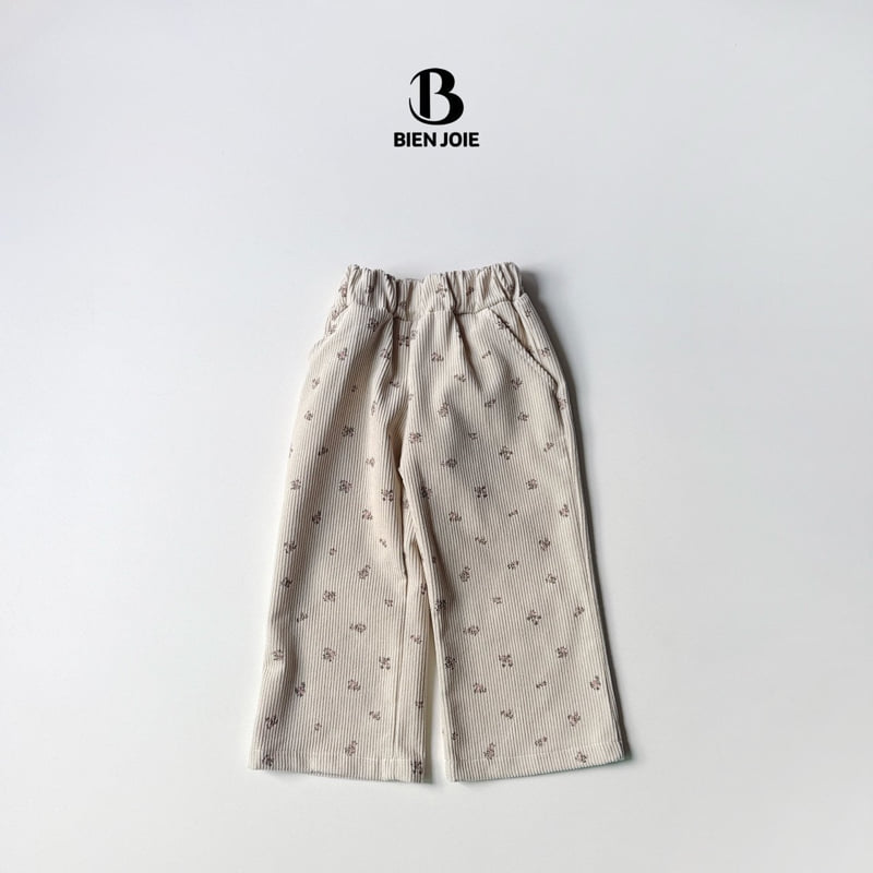 Bien Joie - Korean Children Fashion - #kidzfashiontrend - Bouquet Corduroy Pants - 6