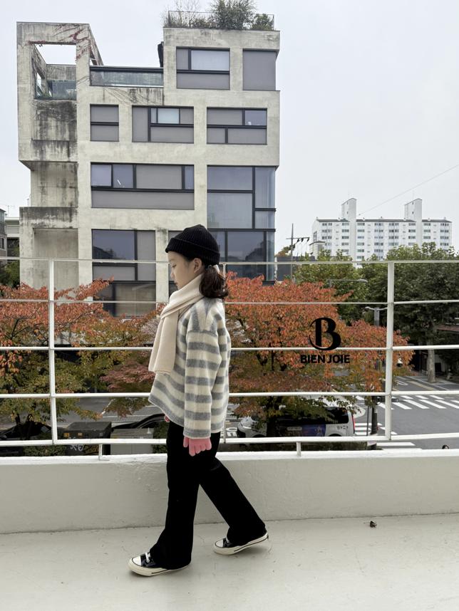 Bien Joie - Korean Children Fashion - #magicofchildhood - Lucy Stripe Tee - 7