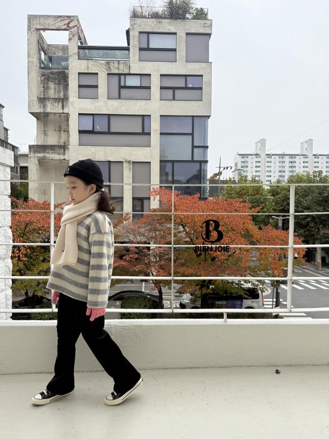 Bien Joie - Korean Children Fashion - #minifashionista - Lucy Stripe Tee - 8