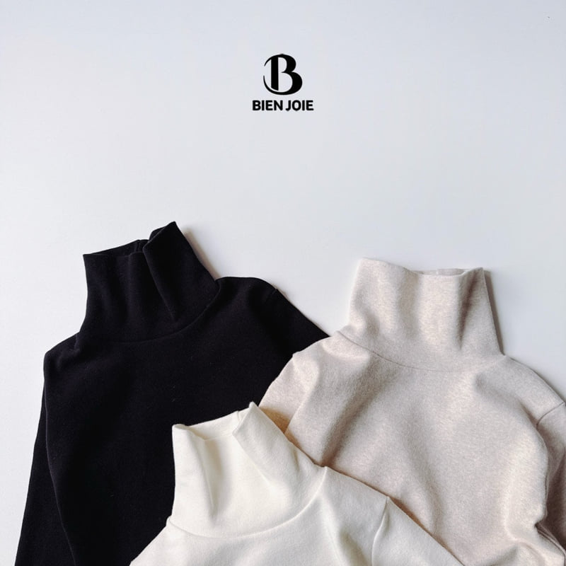 Bien Joie - Korean Children Fashion - #stylishchildhood - Heater Turtleneck Tee - 3