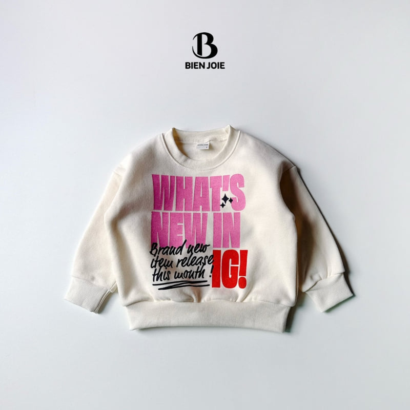 Bien Joie - Korean Children Fashion - #todddlerfashion - Choux Cream Sweatshirt - 6