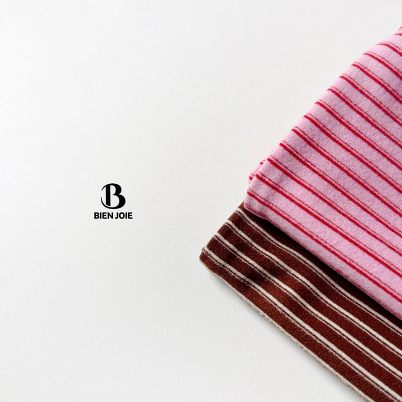 Bien Joie - Korean Children Fashion - #toddlerclothing - Herb Stripe Turtleneck - 3
