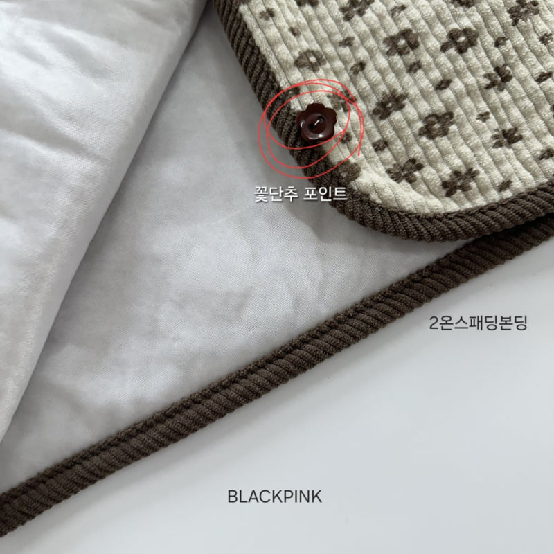 Black Pink - Korean Children Fashion - #Kfashion4kids - Flower Bonding Set-up - 11