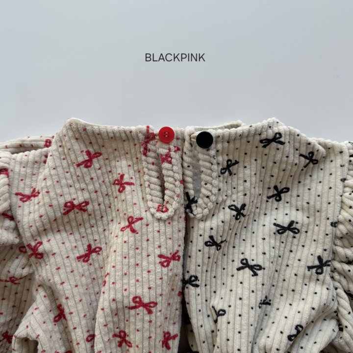 Black Pink - Korean Children Fashion - #Kfashion4kids - Queenie Ribbon Corduroy One-piece - 11