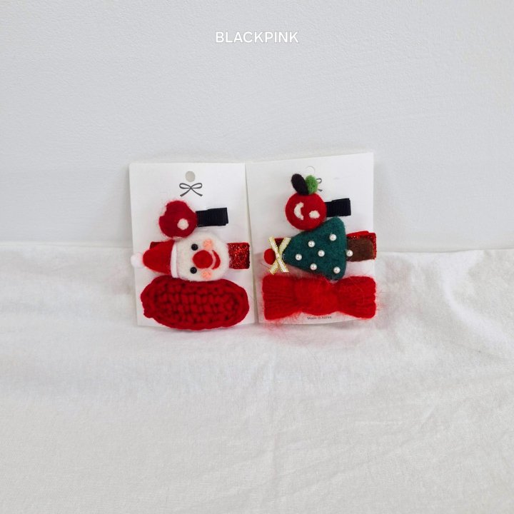 Black Pink - Korean Children Fashion - #prettylittlegirls - Snowman Tree Set - 4