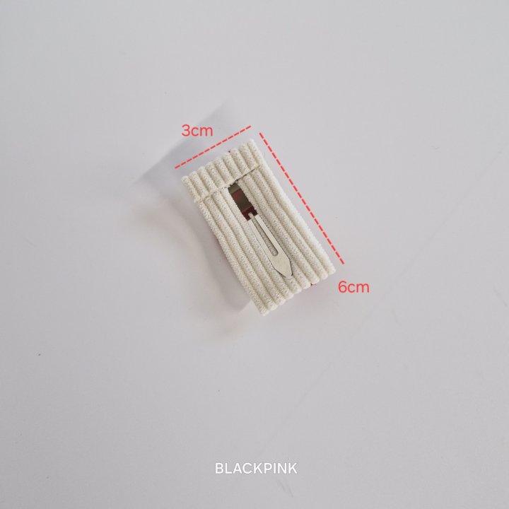 Black Pink - Korean Children Fashion - #childofig - Corduroy Flower Snap Pin - 12