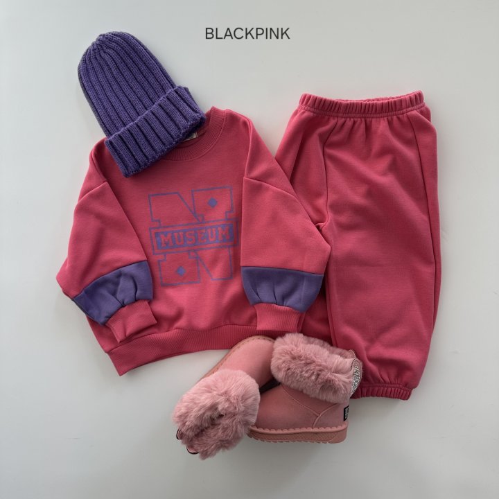 Black Pink - Korean Children Fashion - #childofig - WINTER Fleece Jogger Pants - 11