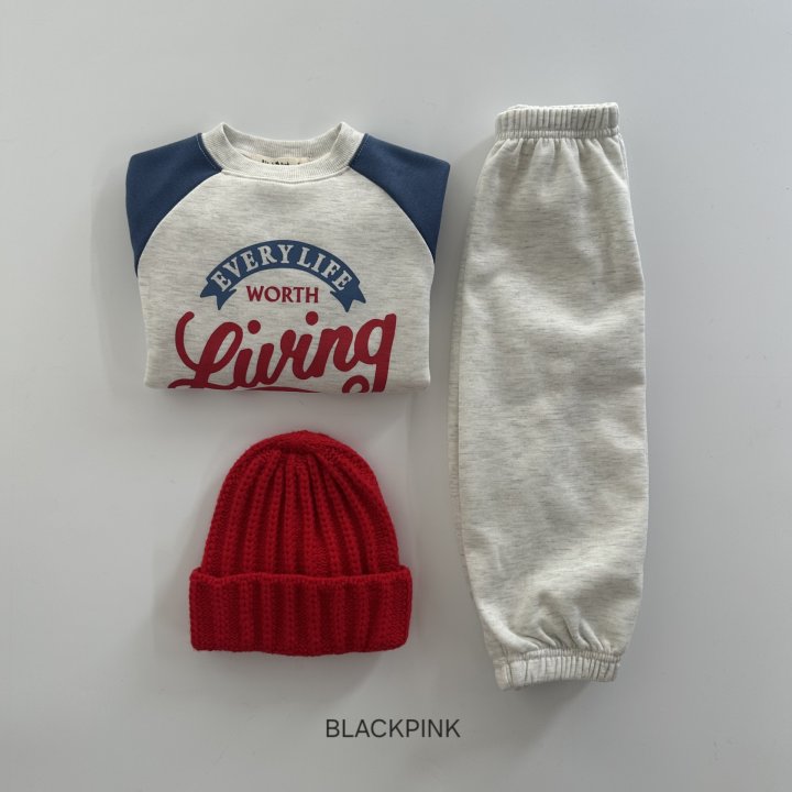 Black Pink - Korean Children Fashion - #childofig - Everyday Fleece Sweatshirt - 11