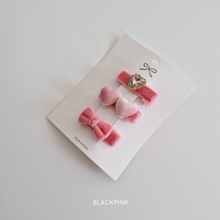 Black Pink - Korean Children Fashion - #childrensboutique - Alice Set (set of 3) - 5