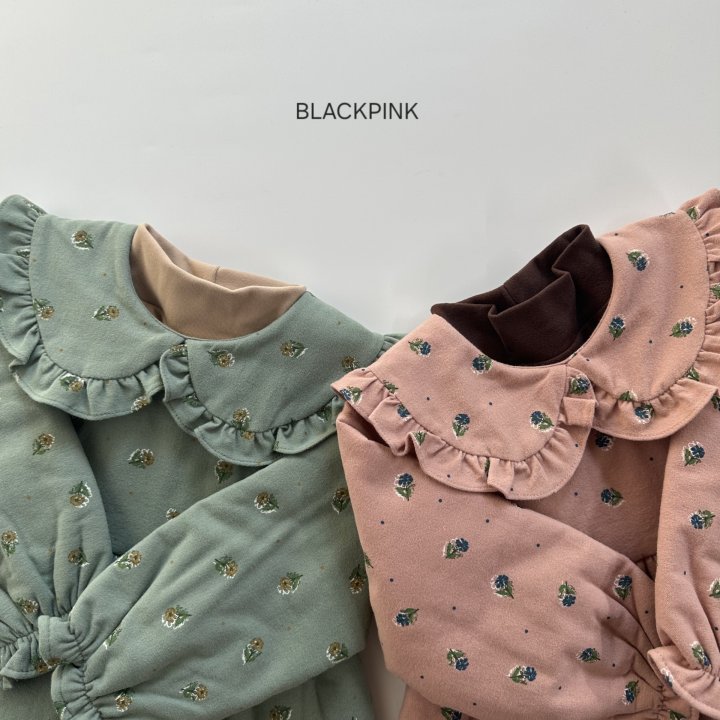 Black Pink - Korean Children Fashion - #childrensboutique - Orchid Bonding One-piece - 2