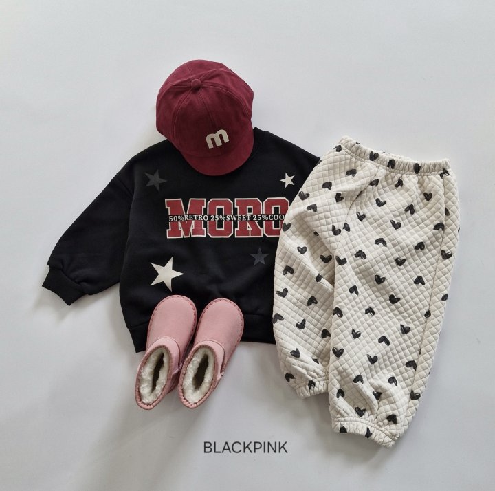 Black Pink - Korean Children Fashion - #childrensboutique - Dia Quilted Jogger Pants - 9