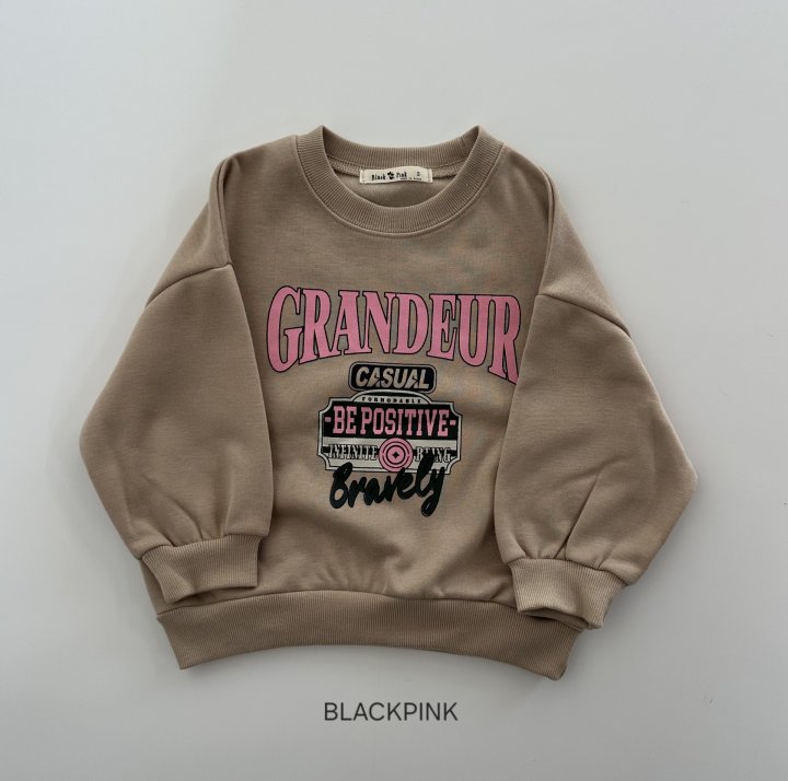 Black Pink - Korean Children Fashion - #childrensboutique - GRANDRUR Fleece Sweatshirt - 8