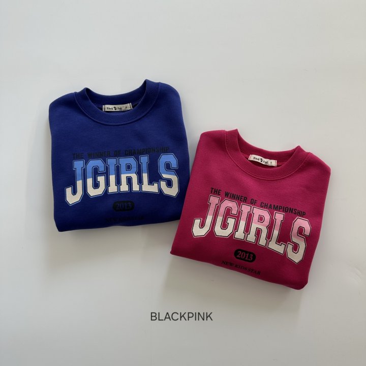 Black Pink - Korean Children Fashion - #childrensboutique - JGIRLS Fleece Sweatshirt