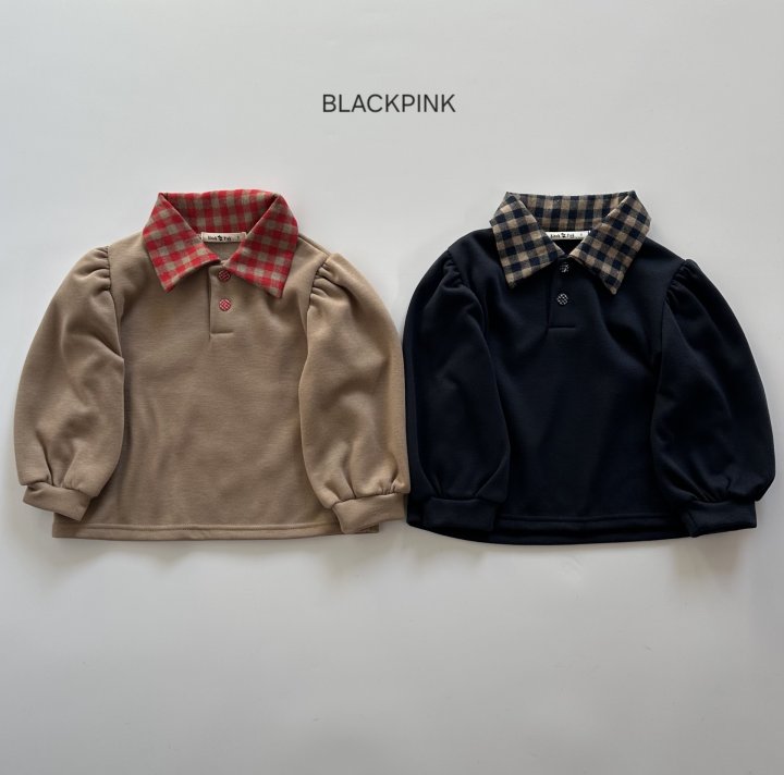 Black Pink - Korean Children Fashion - #designkidswear - Lauren Check Set-up - 8