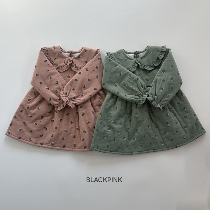 Black Pink - Korean Children Fashion - #designkidswear - Orchid Bonding One-piece - 3