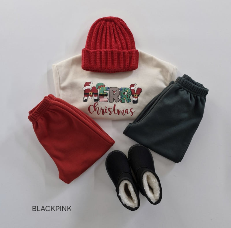 Black Pink - Korean Children Fashion - #discoveringself - Merry Christmas Sweatshirt