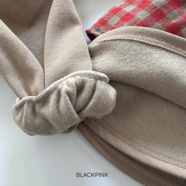 Black Pink - Korean Children Fashion - #fashionkids - Lauren Check Set-up - 10