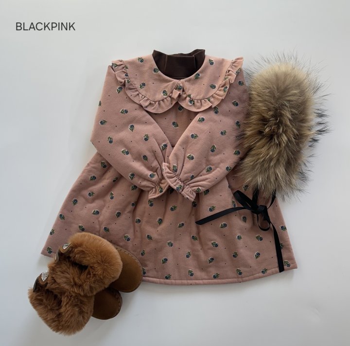 Black Pink - Korean Children Fashion - #fashionkids - Orchid Bonding One-piece - 5